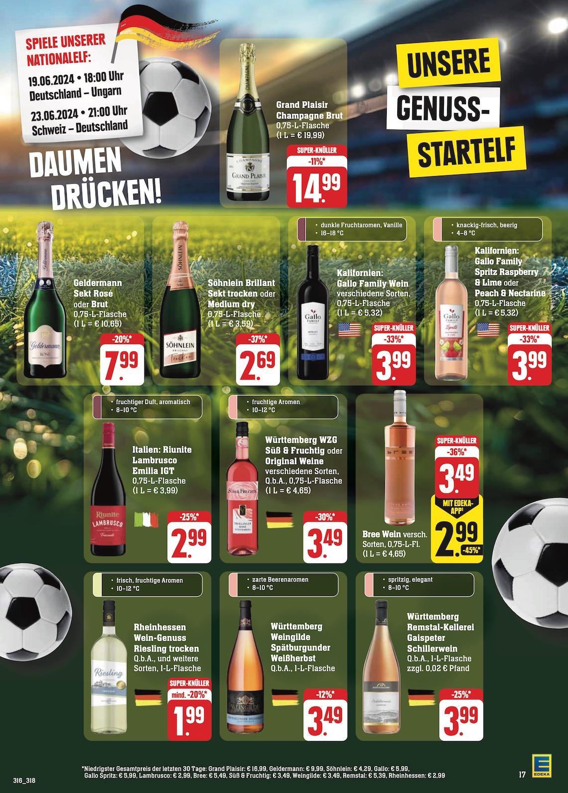 Edeka Prospekt ab Montag - Baden - Württemberg Seite 25