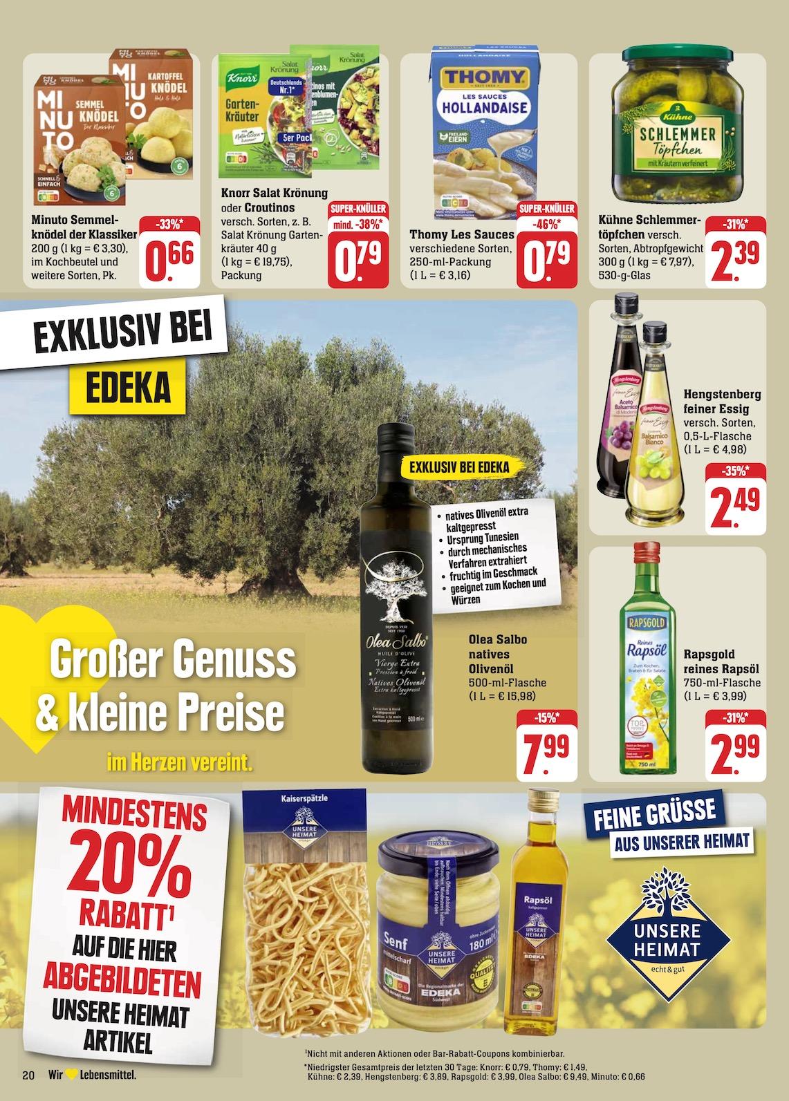Edeka Prospekt ab Montag - Baden - Württemberg Seite 28