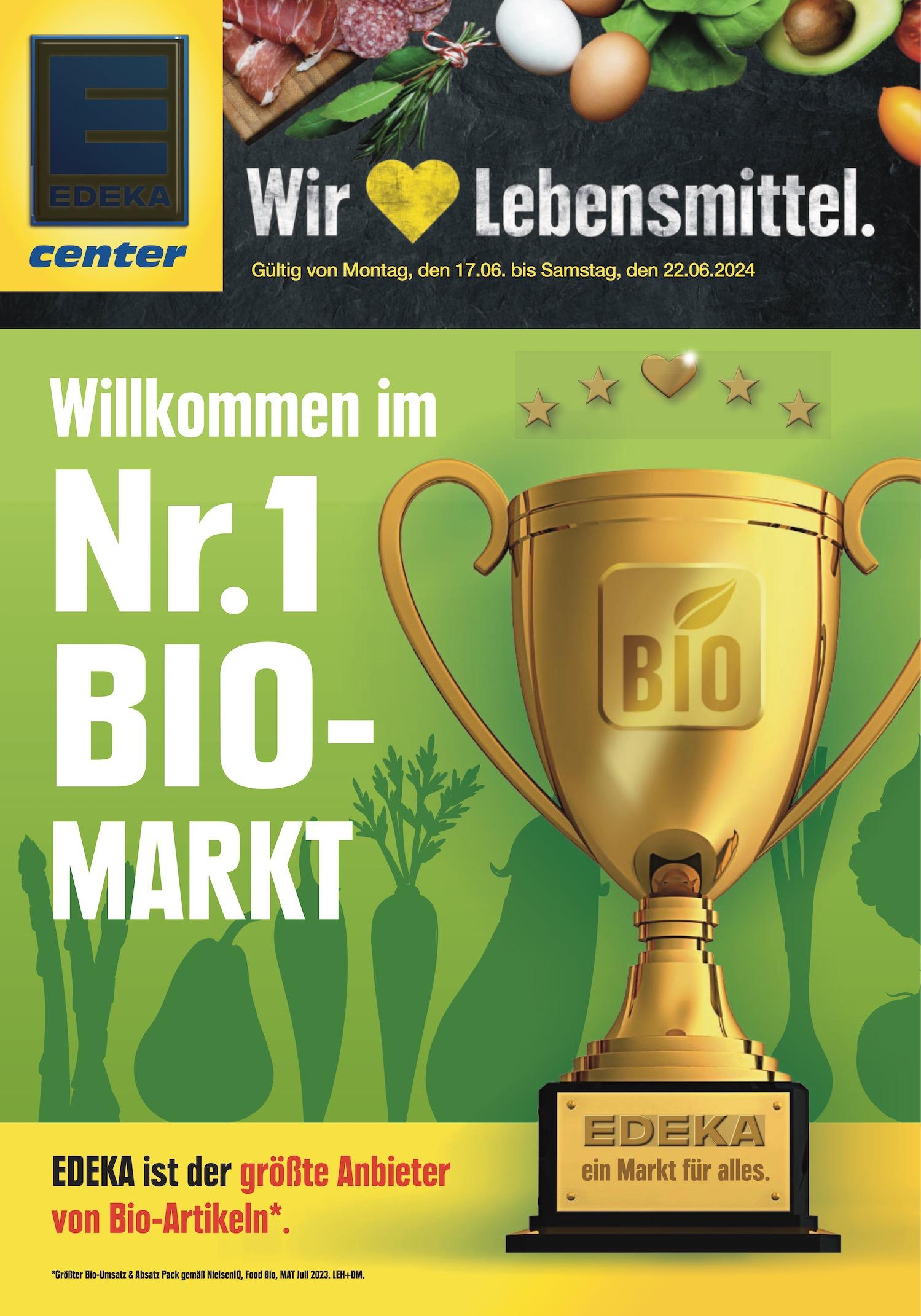 Edeka Prospekt ab Montag - Sachsen Seite 1