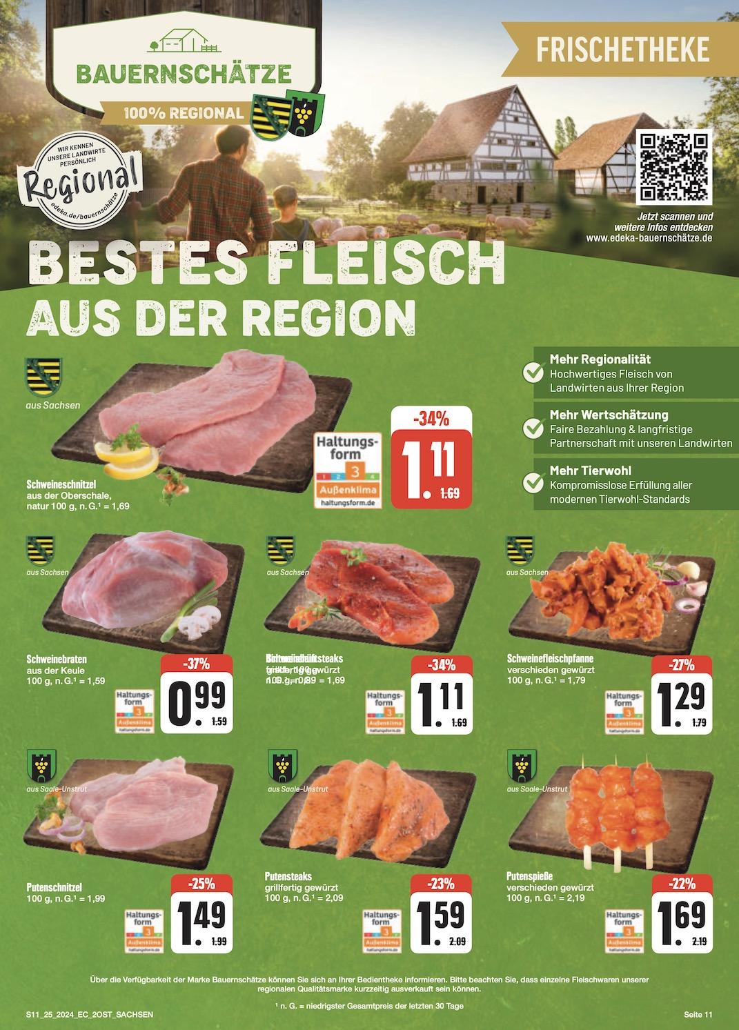 Edeka Prospekt ab Montag - Sachsen Seite 13