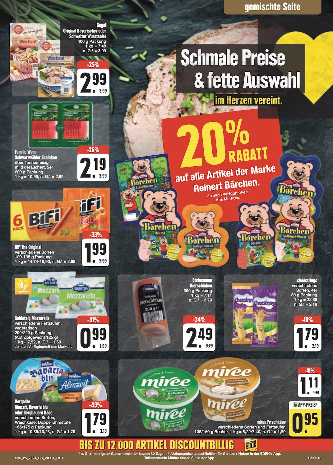 Edeka Prospekt ab Montag - Sachsen Seite 17