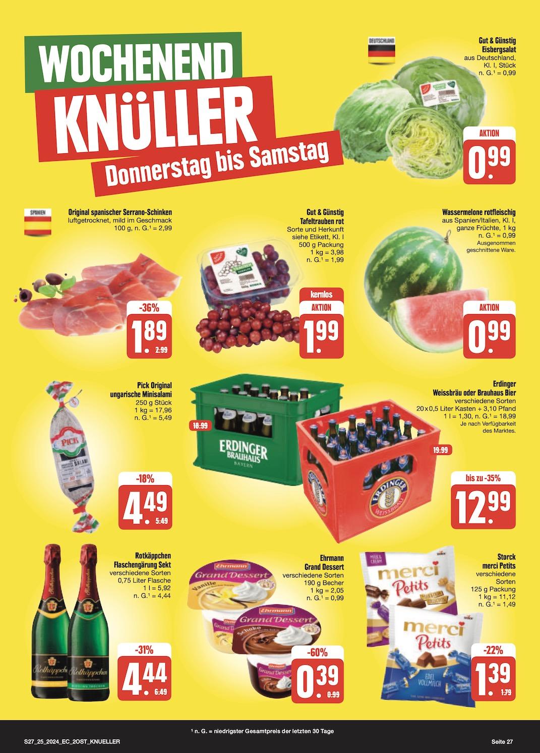 Edeka Prospekt ab Montag - Sachsen Seite 29