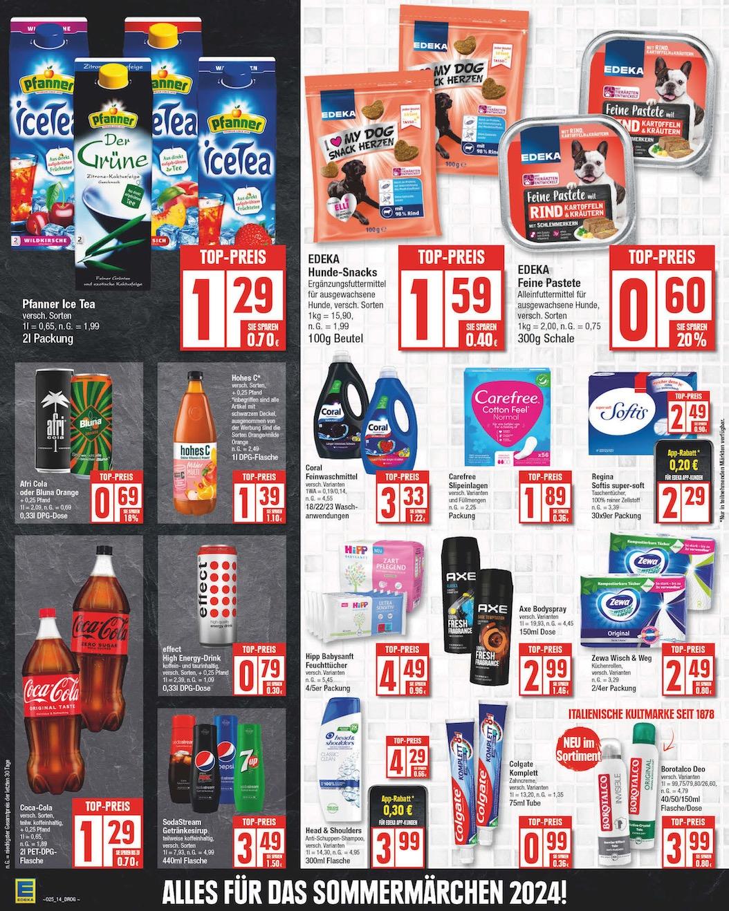 Edeka Prospekt ab Montag - Berlin Seite 14