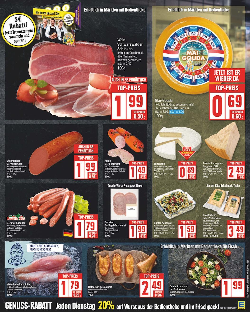 Edeka Prospekt ab Montag - Berlin Seite 5