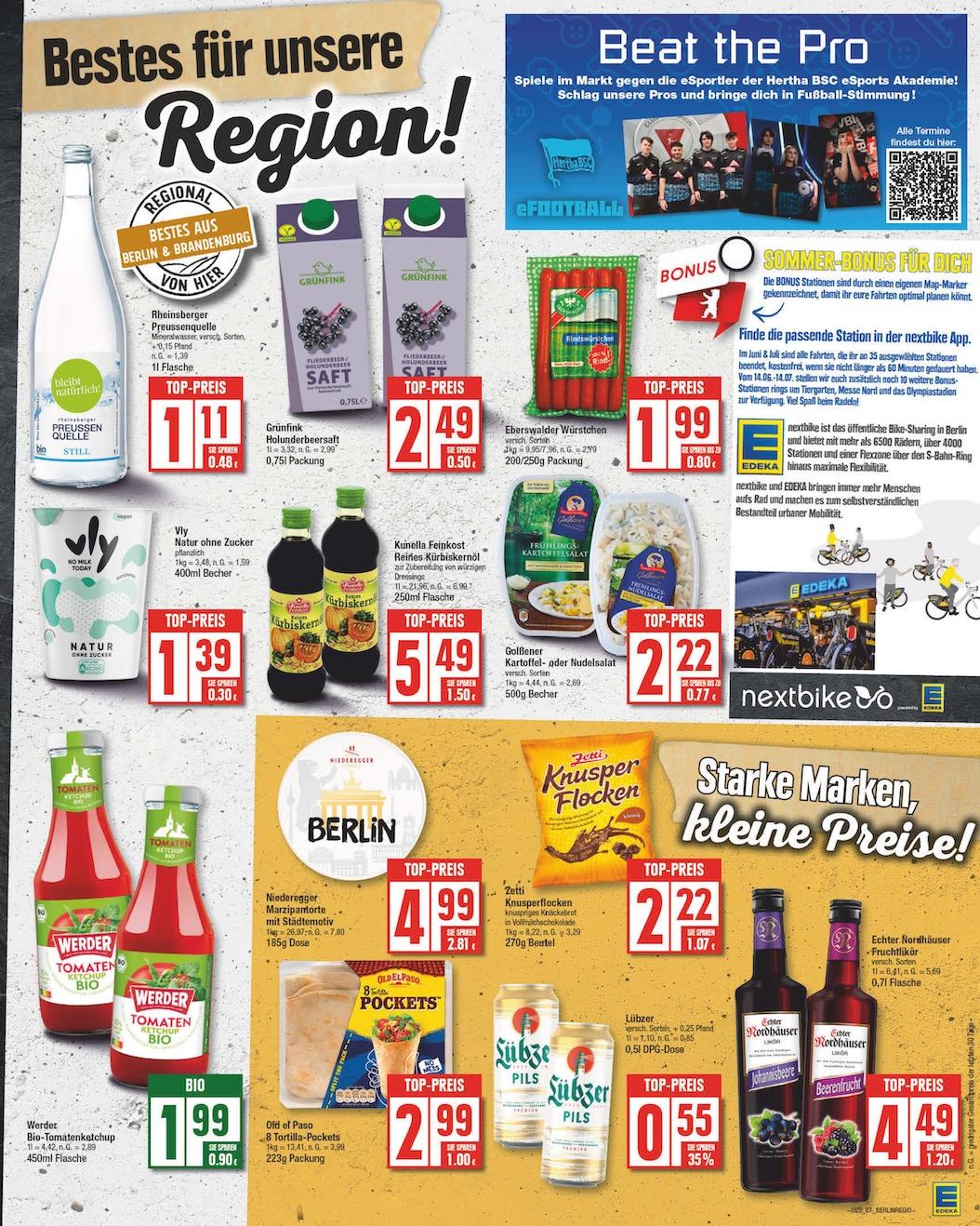 Edeka Prospekt ab Montag - Berlin Seite 7