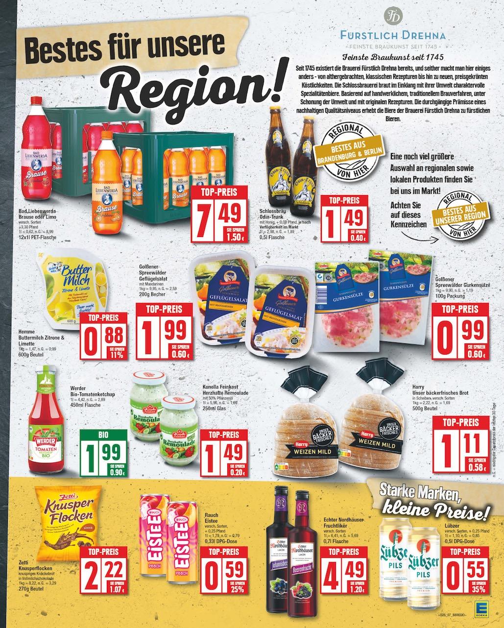 Edeka Prospekt ab Montag - Brandenburg Seite 7