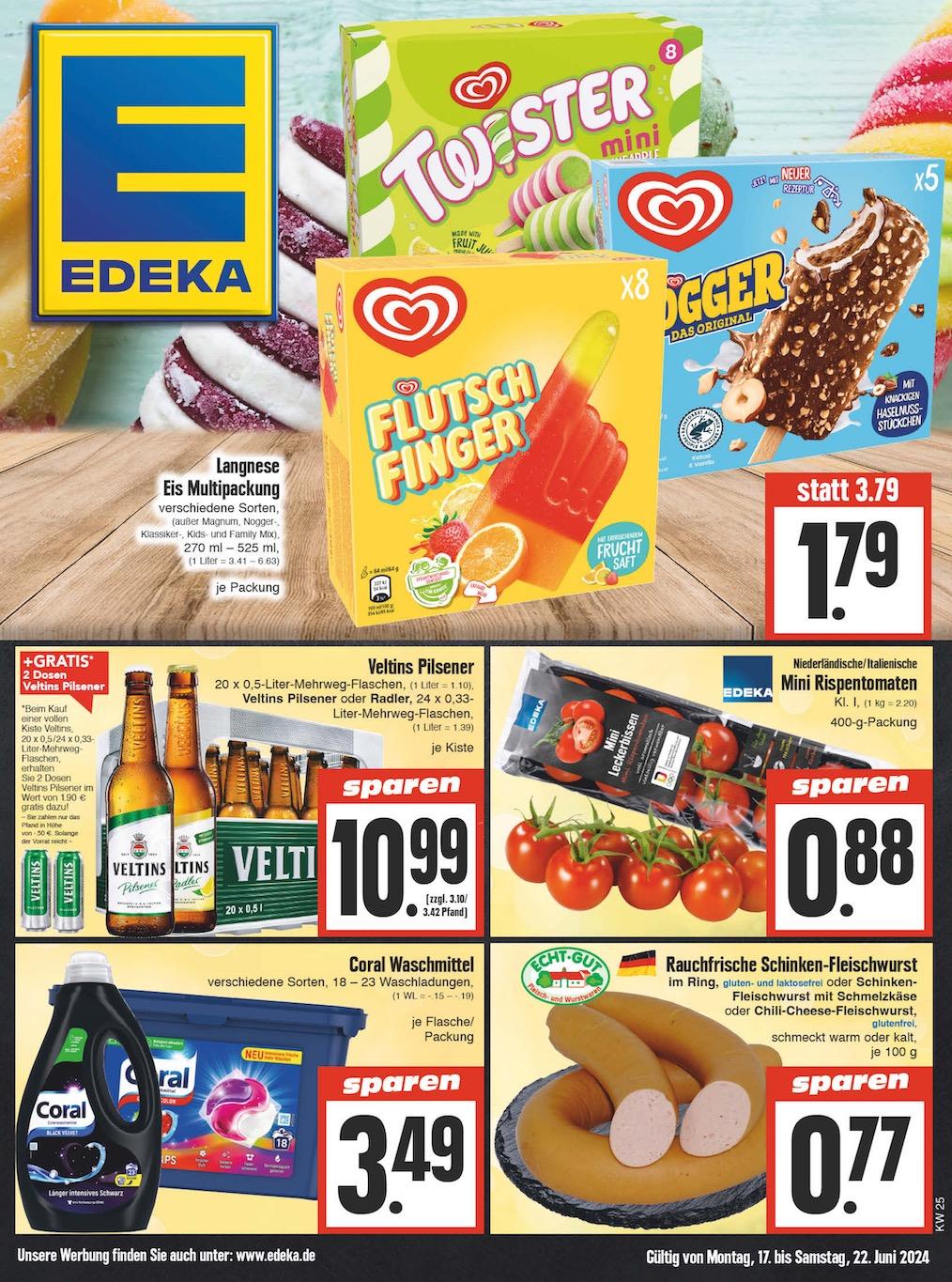 Edeka Prospekt ab Montag - Thüringen Seite 1