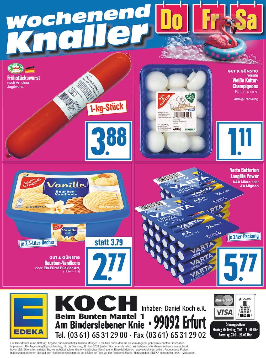 Edeka Prospekt ab Montag - Thüringen Seite 16