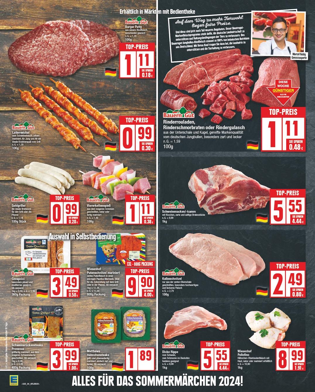 Edeka Prospekt ab Montag - Sachsen-Anhalt Seite 4