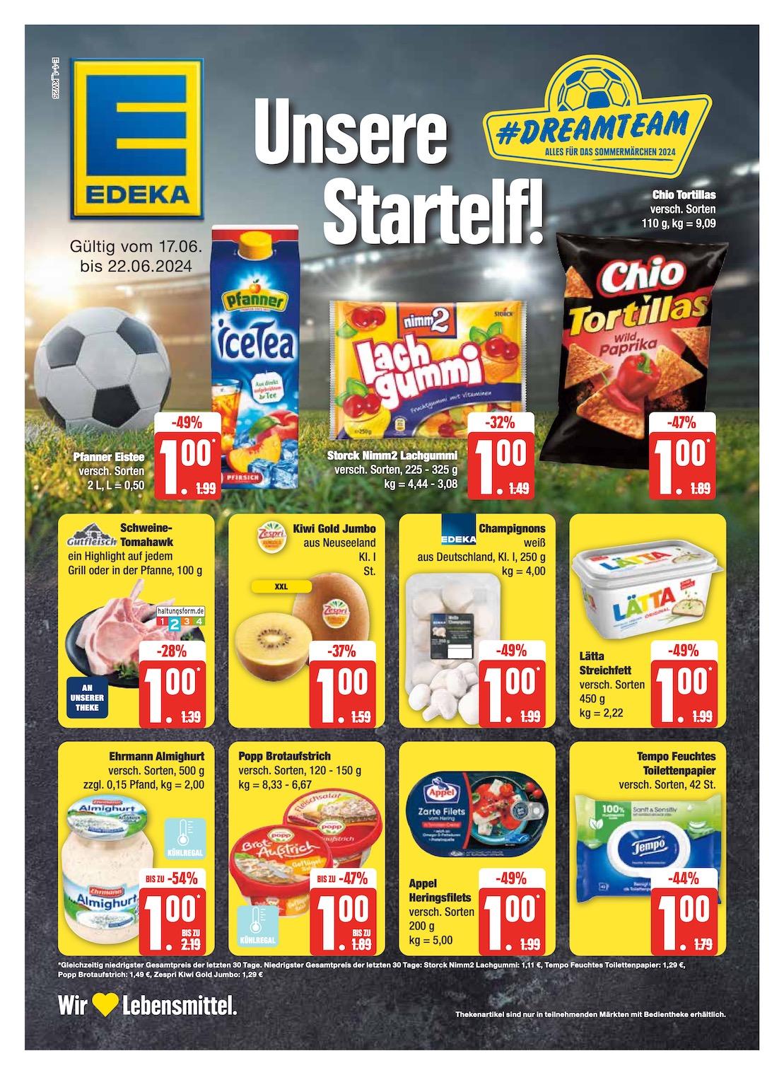 Edeka Prospekt ab Montag - Schleswig - Holstein Seite 1