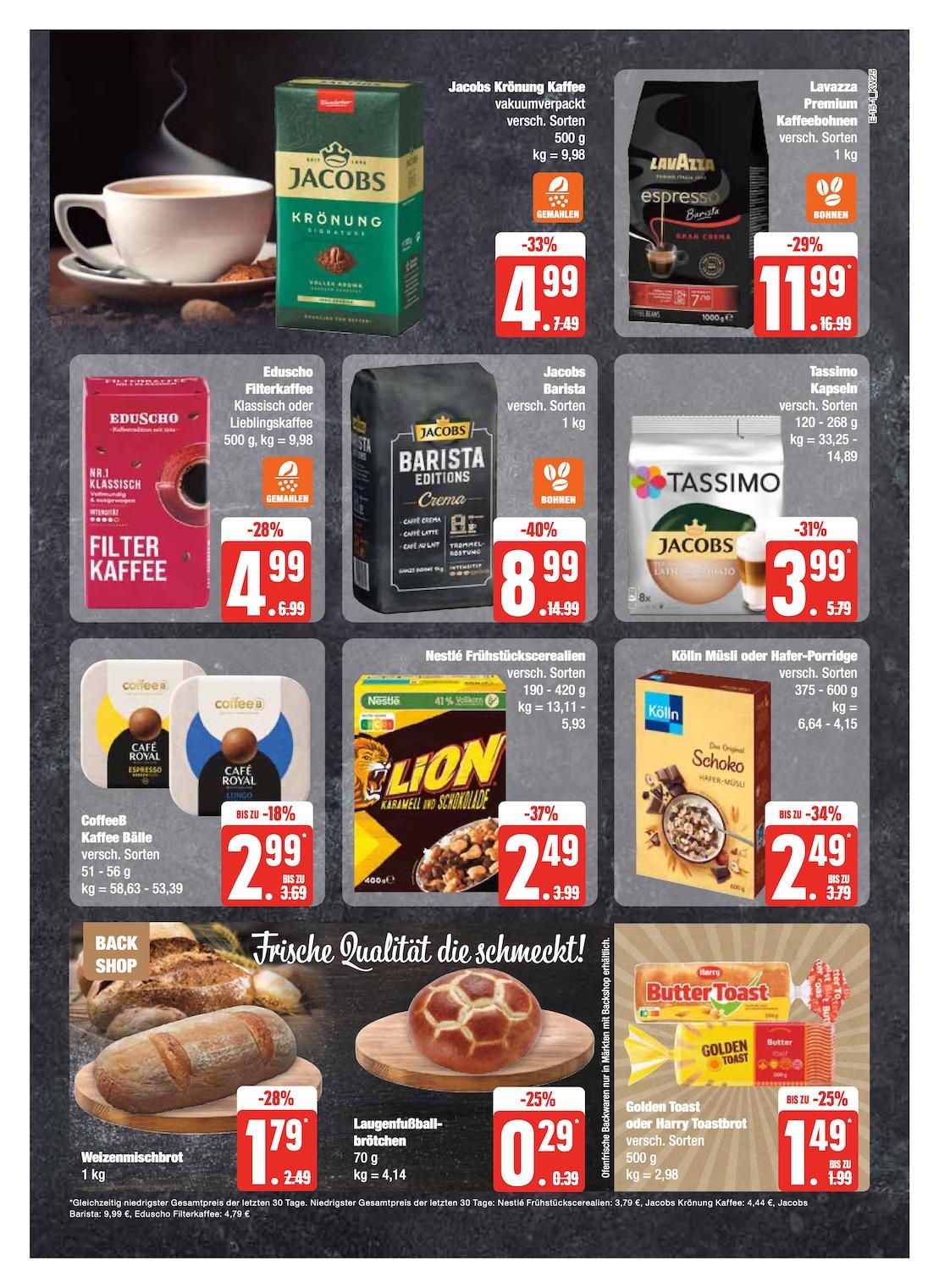Edeka Prospekt ab Montag - Schleswig - Holstein Seite 15