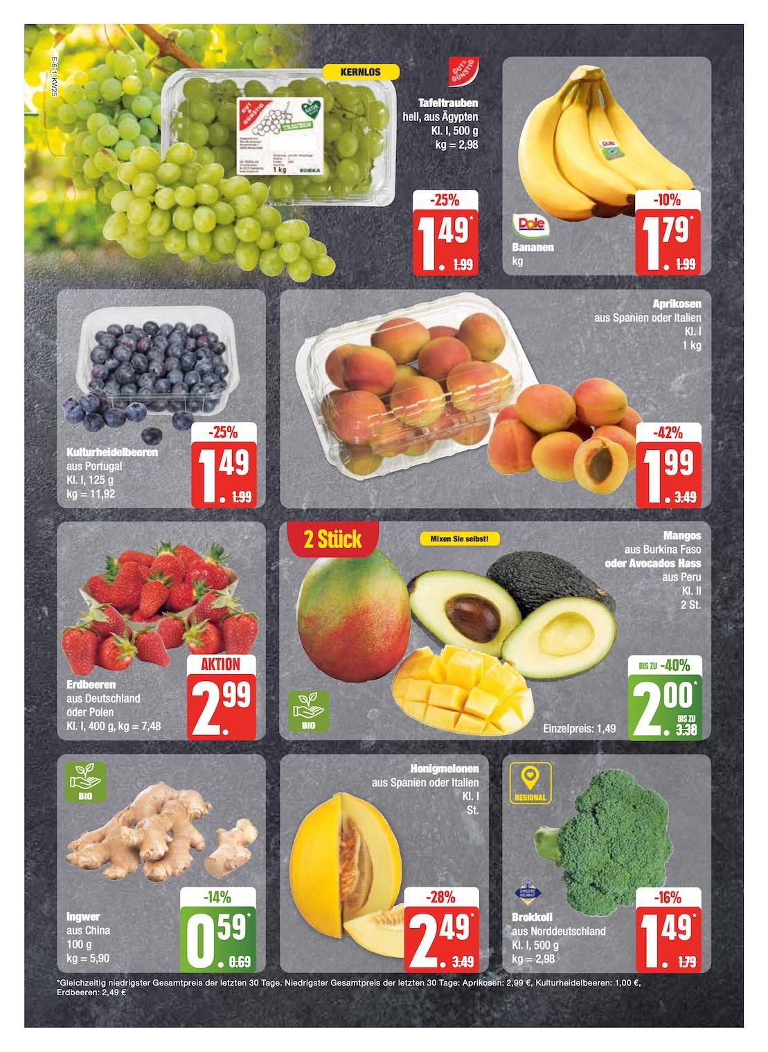 Edeka Prospekt ab Montag - Schleswig - Holstein Seite 6