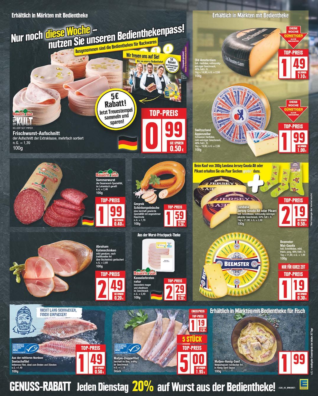 Edeka Prospekt ab Montag - Niedersachsen Seite 5