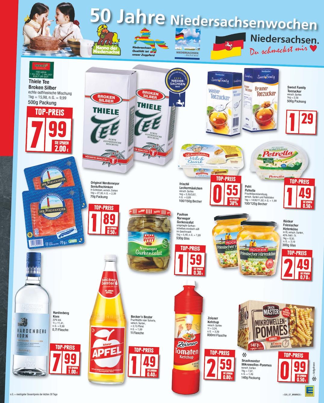 Edeka Prospekt ab Montag - Niedersachsen Seite 7