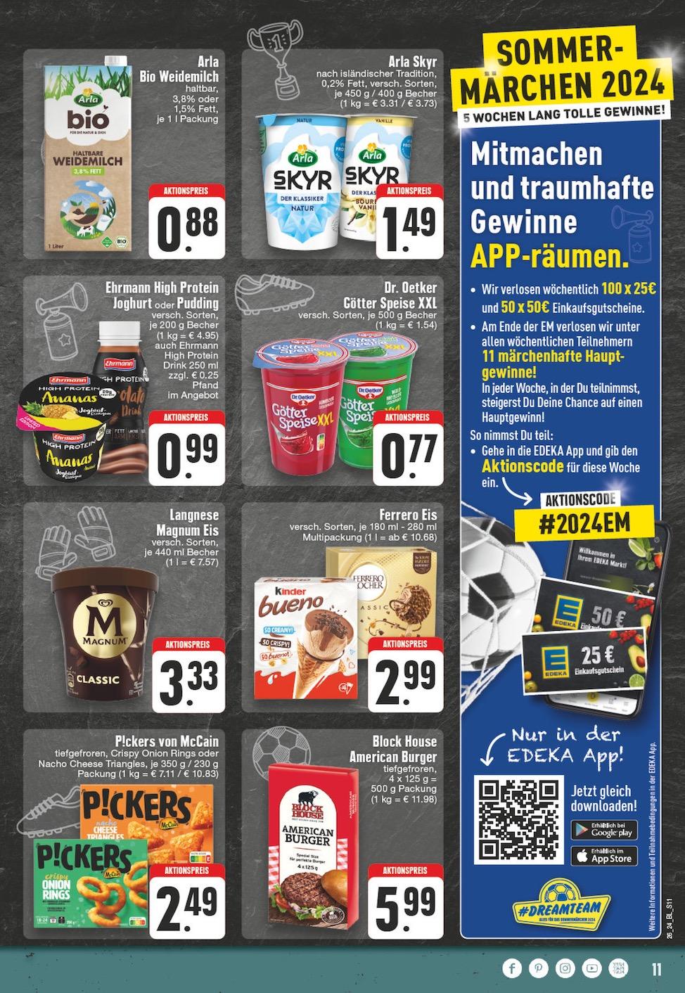 Edeka Prospekt ab Montag - Nordrhein - Westfalen Seite 11