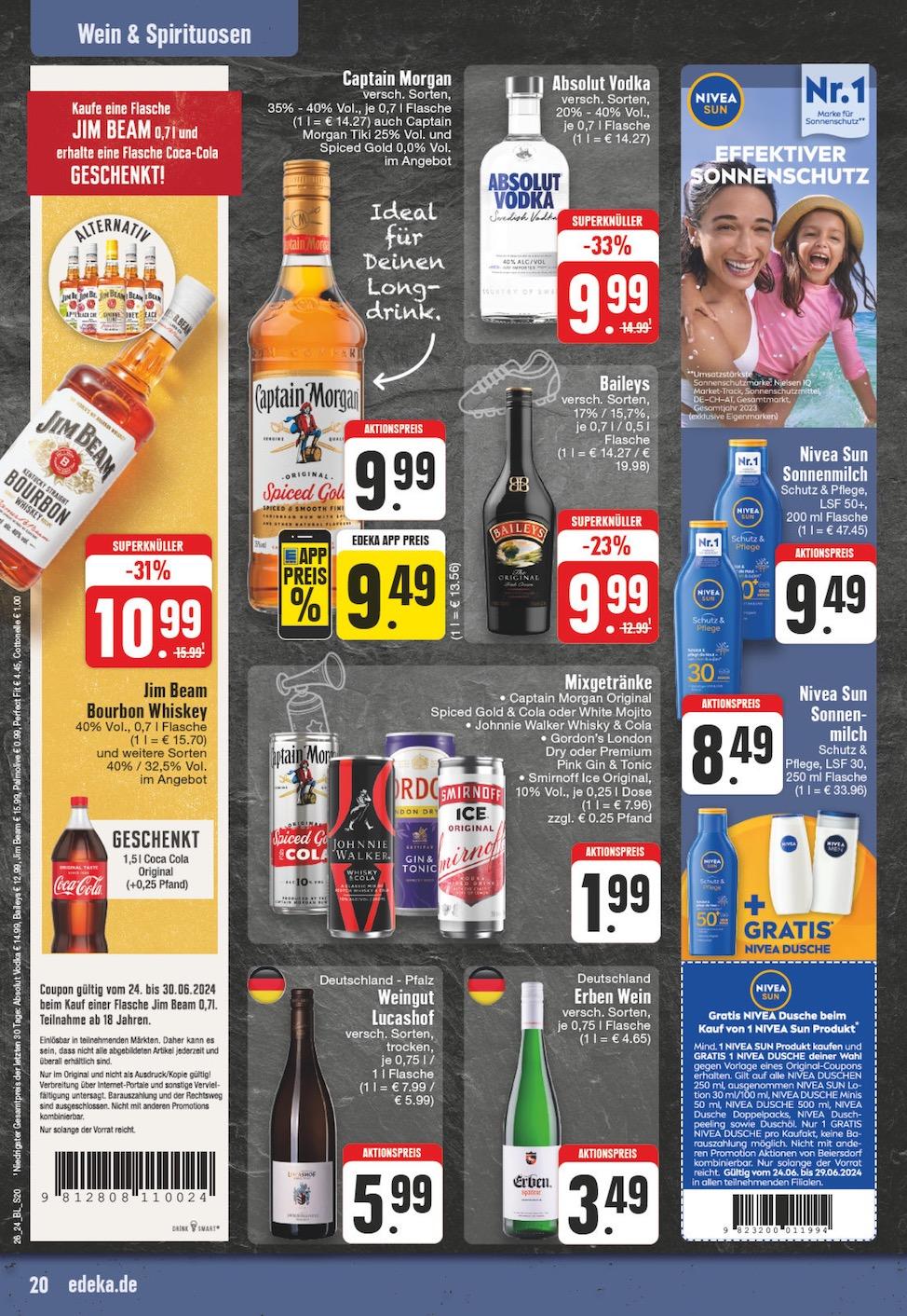 Edeka Prospekt ab Montag - Nordrhein - Westfalen Seite 20