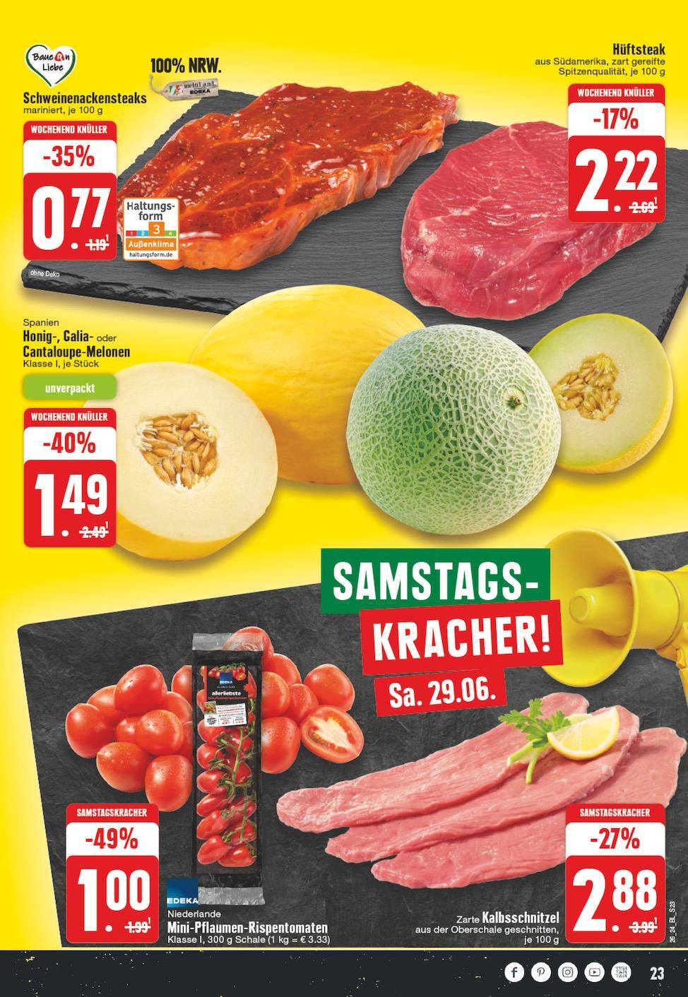 Edeka Prospekt ab Montag - Nordrhein - Westfalen Seite 23