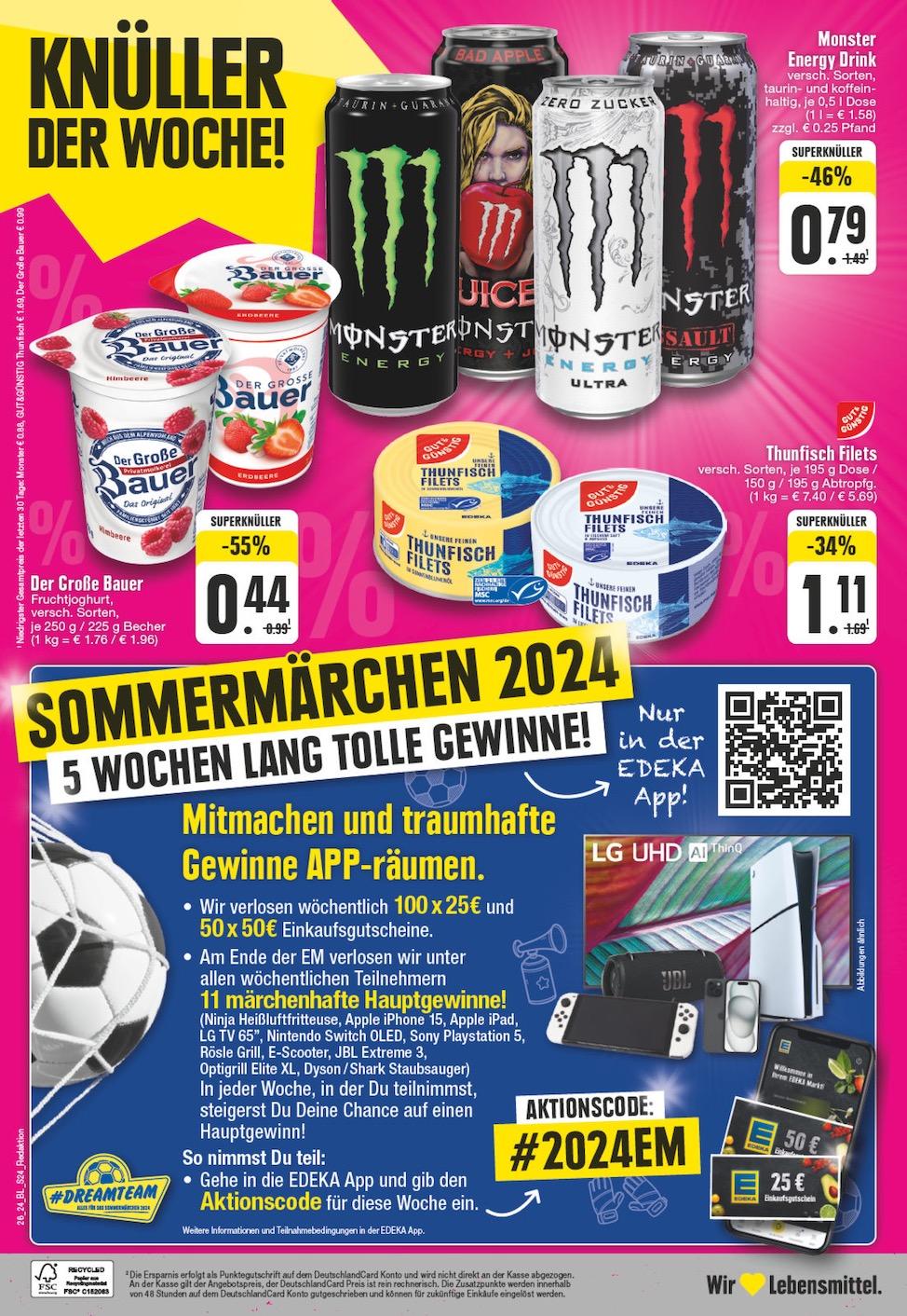 Edeka Prospekt ab Montag - Nordrhein - Westfalen Seite 24