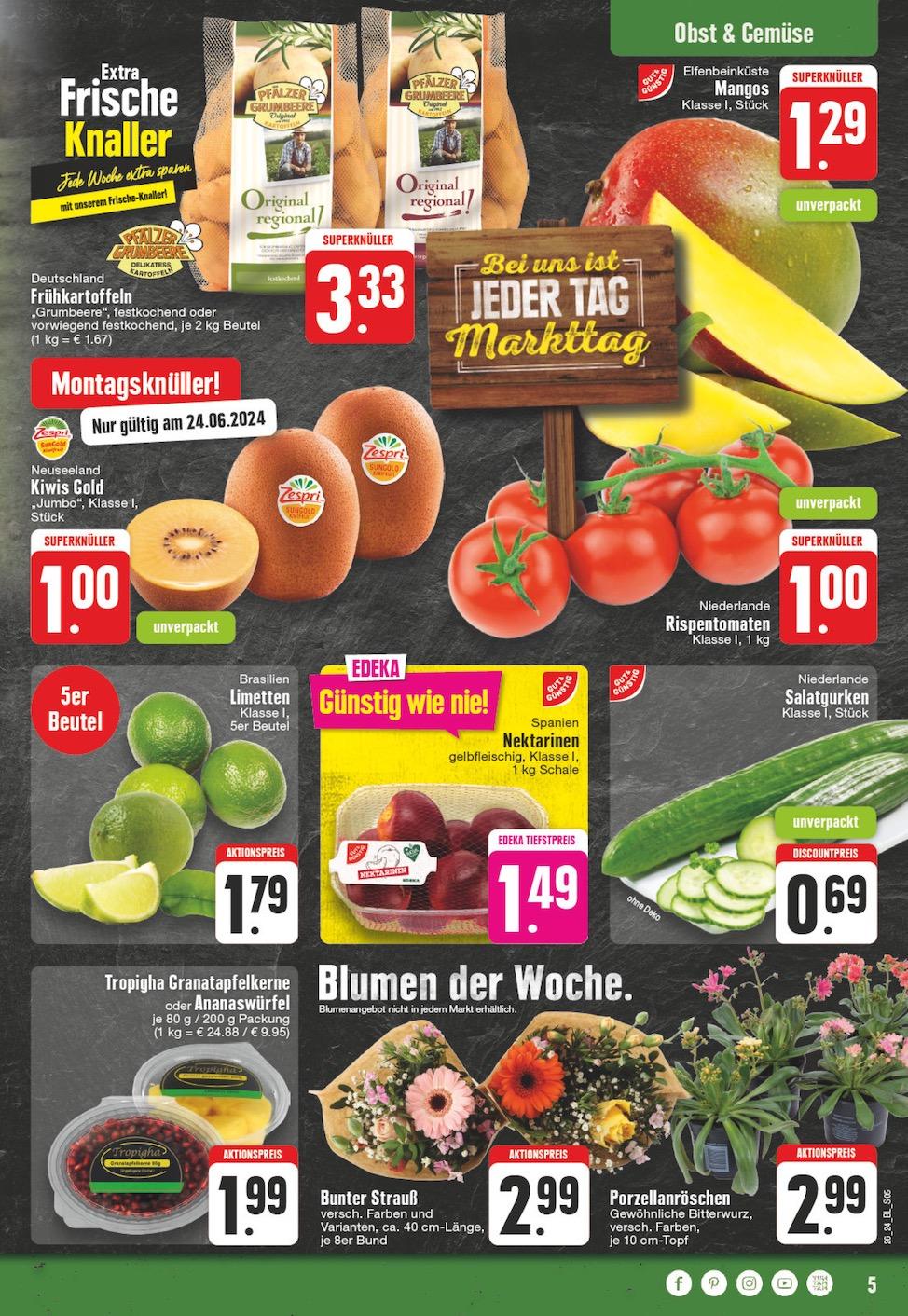 Edeka Prospekt ab Montag - Nordrhein - Westfalen Seite 5