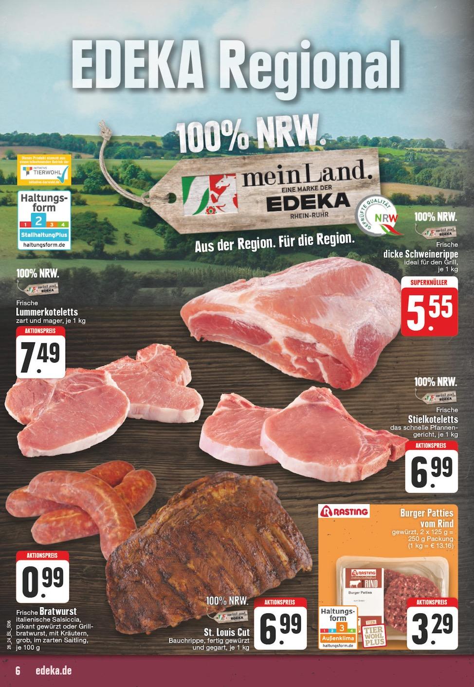 Edeka Prospekt ab Montag - Nordrhein - Westfalen Seite 6
