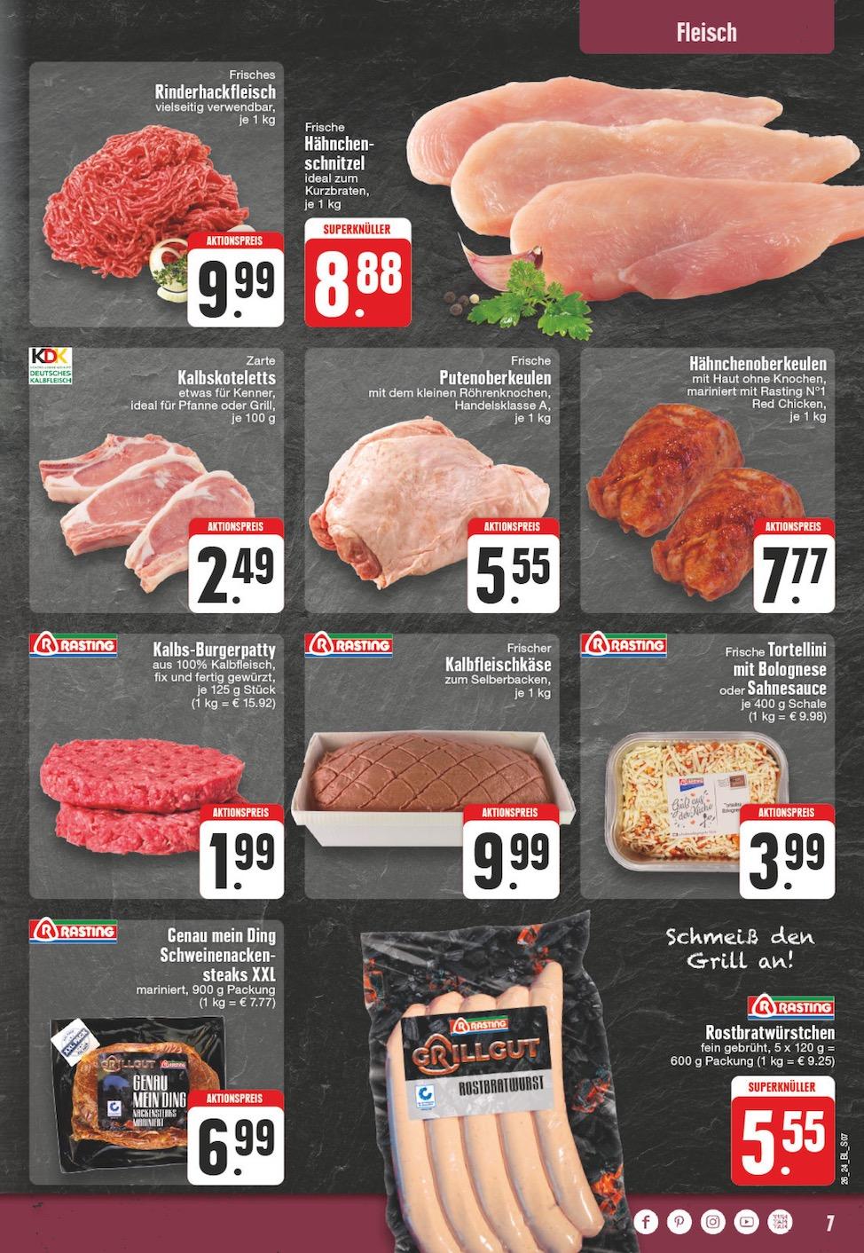 Edeka Prospekt ab Montag - Nordrhein - Westfalen Seite 7