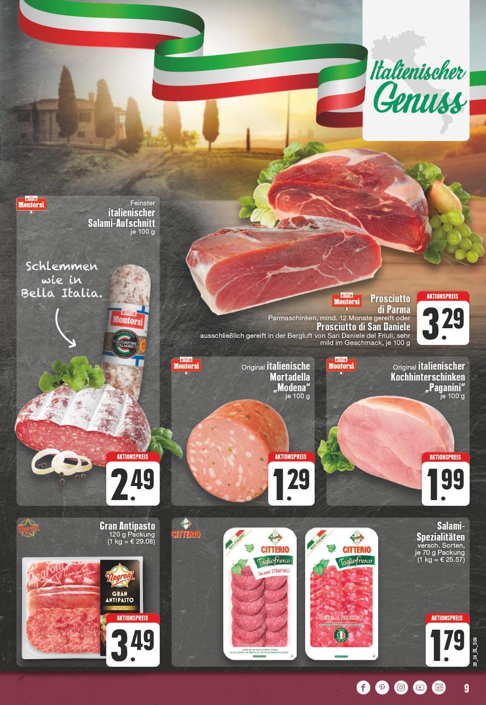 Edeka Prospekt ab Montag - Nordrhein - Westfalen Seite 9