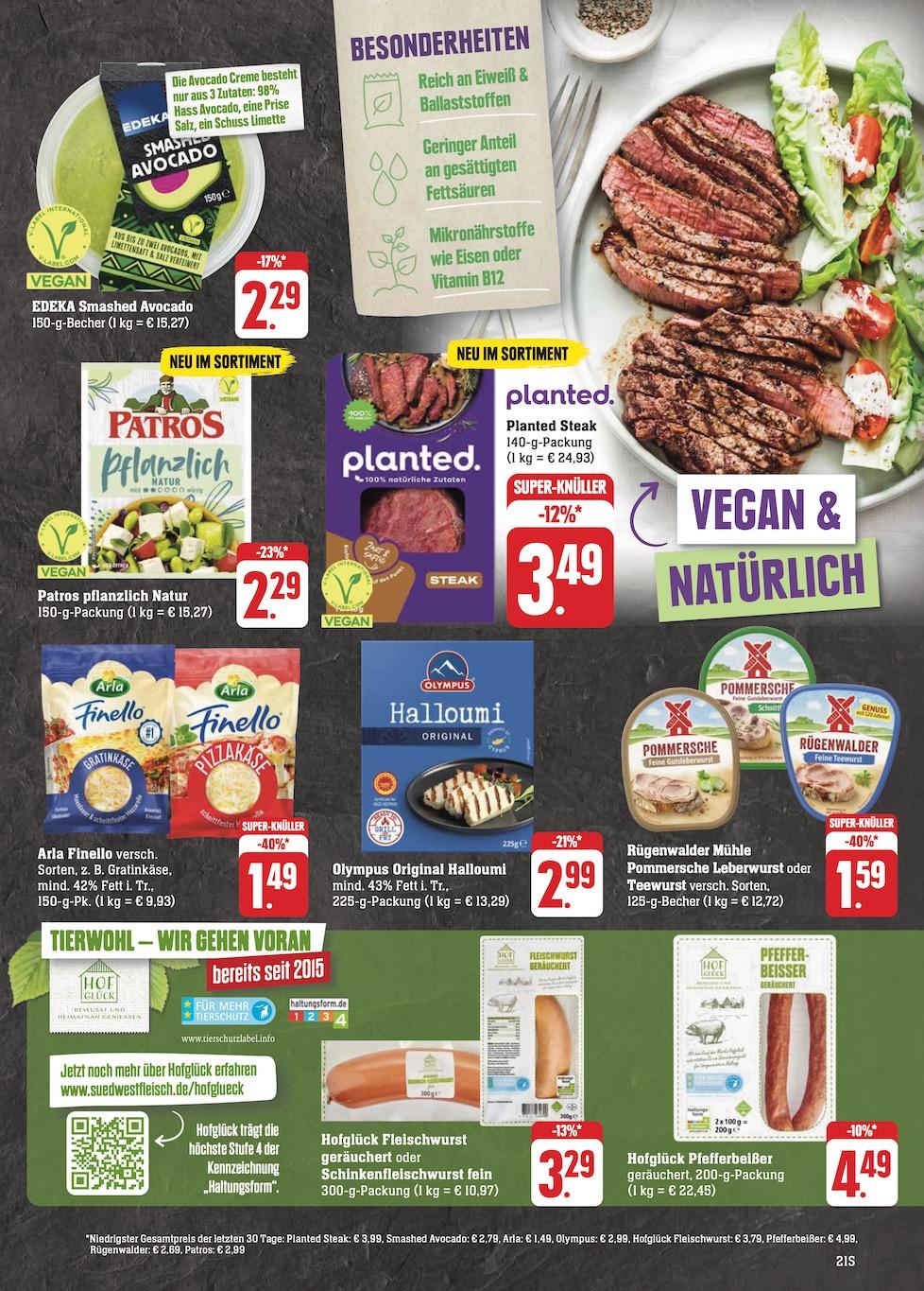Edeka Prospekt ab Montag - Hessen Seite 21