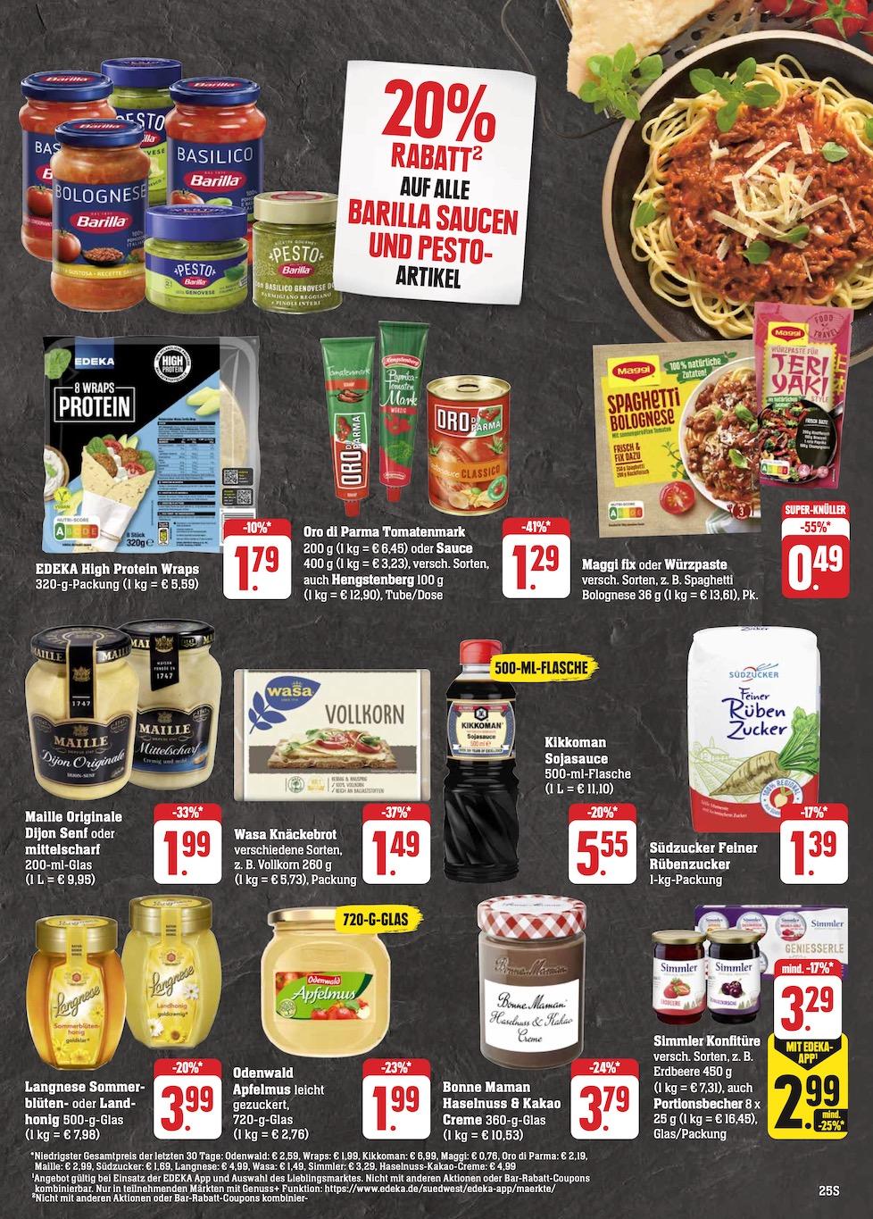 Edeka Prospekt ab Montag - Hessen Seite 25