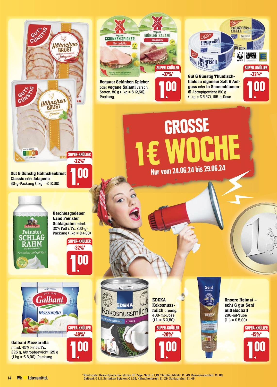 Edeka Prospekt ab Montag -  Rheinland - Pfalz Seite 22