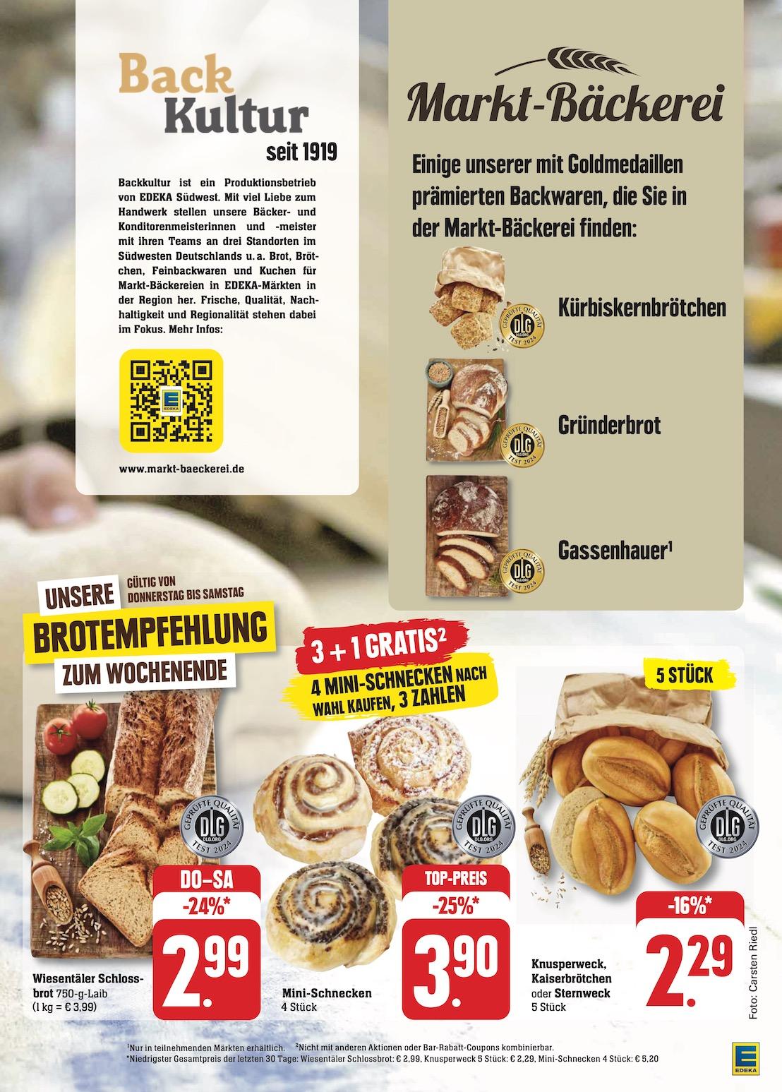 Edeka Prospekt ab Montag - Baden - Württemberg Seite 15