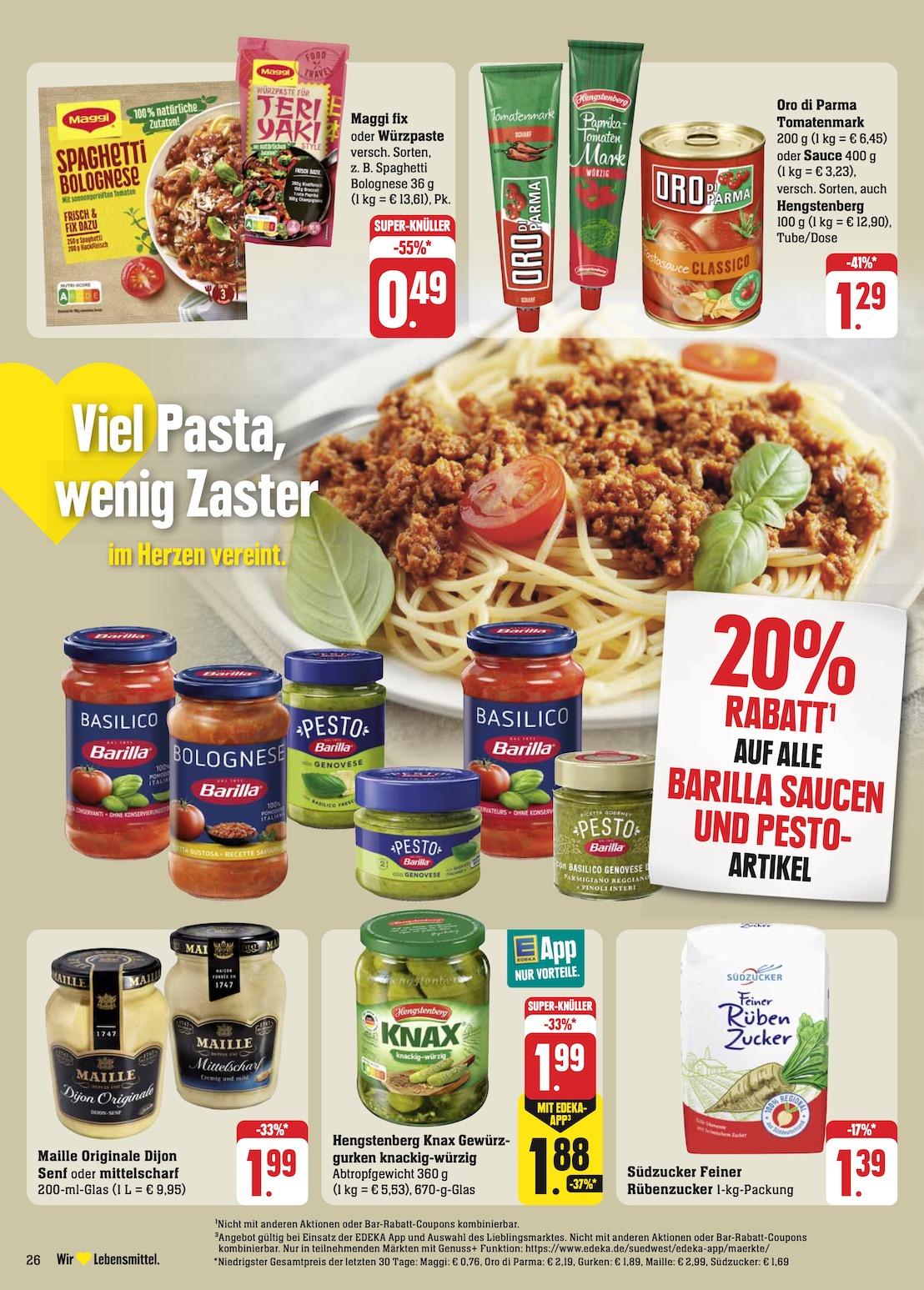 Edeka Prospekt ab Montag - Baden - Württemberg Seite 36