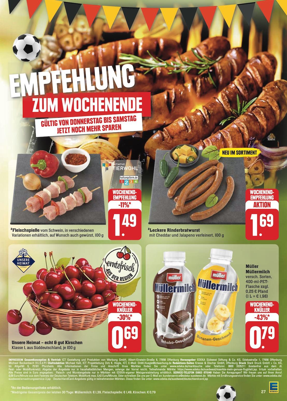 Edeka Prospekt ab Montag - Baden - Württemberg Seite 37