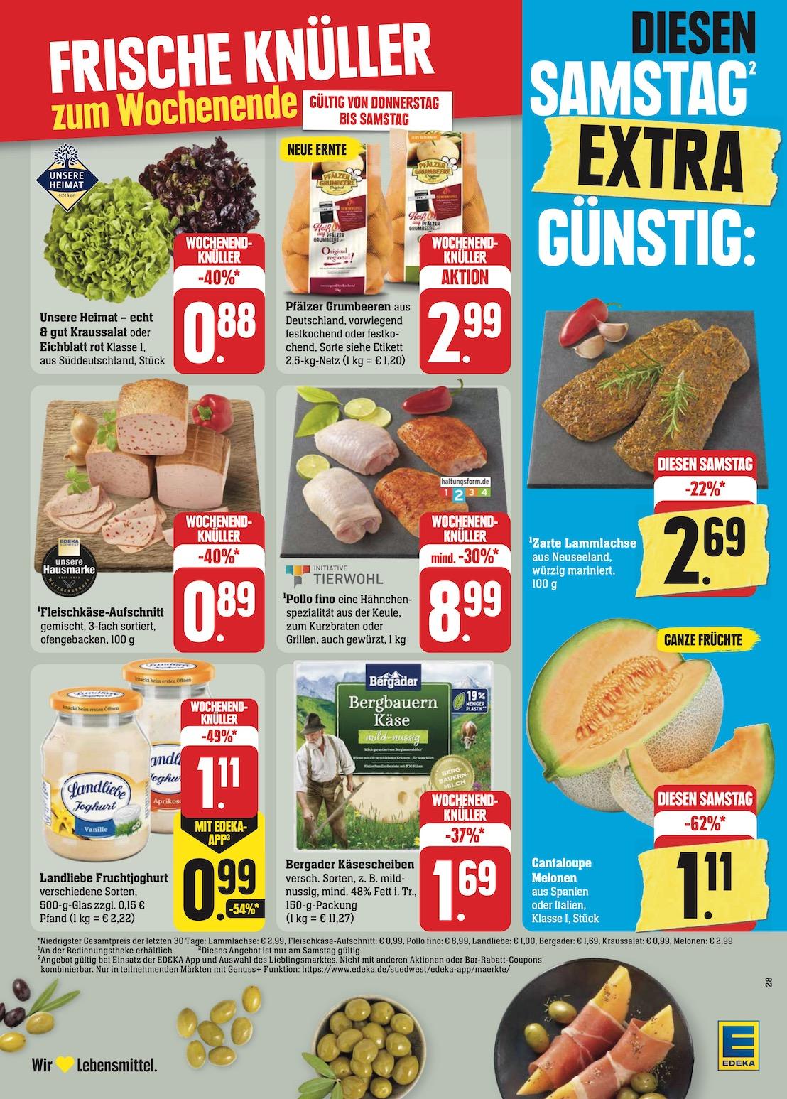 Edeka Prospekt ab Montag - Baden - Württemberg Seite 38