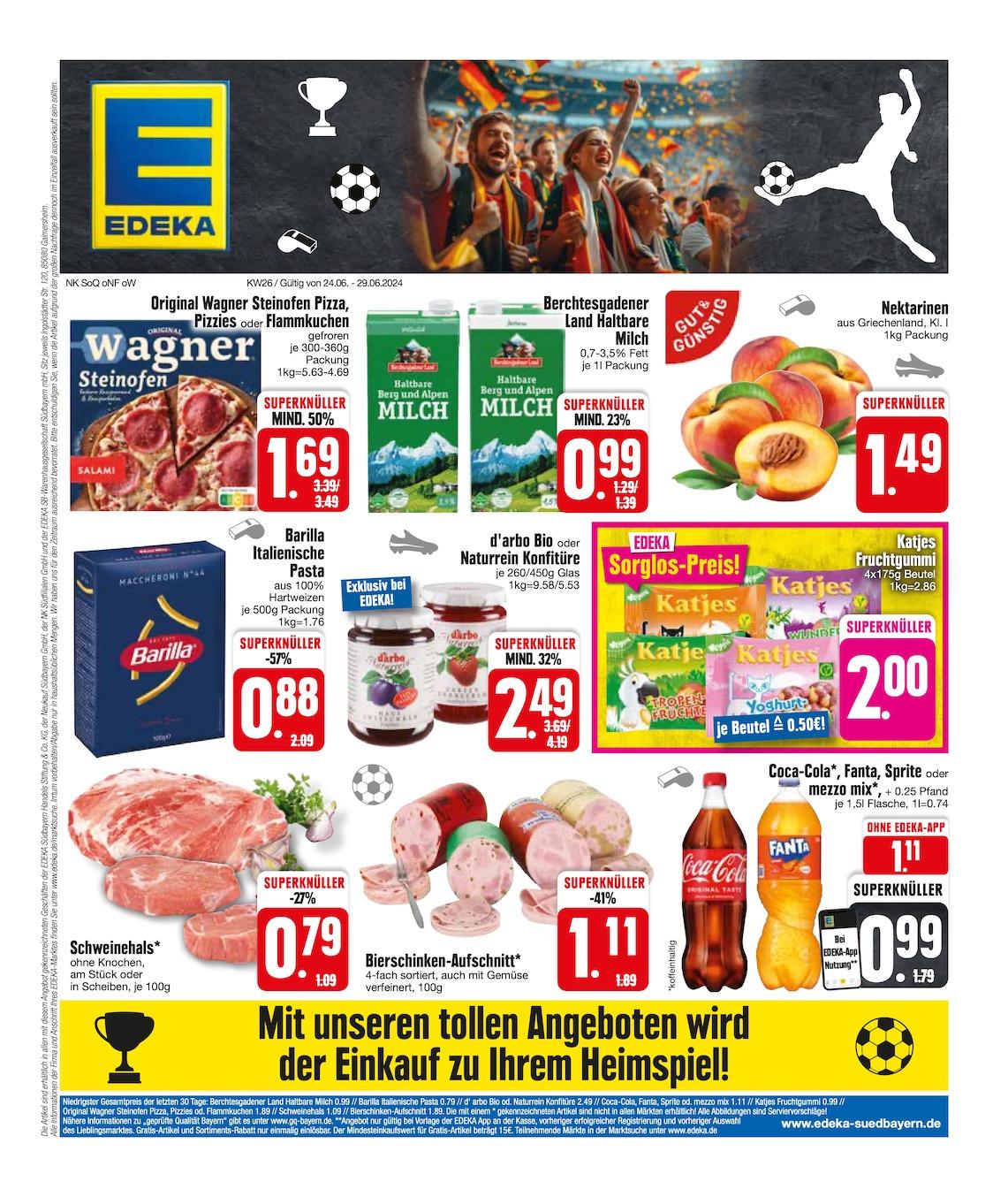 Edeka Prospekt ab Montag - Bayern Süd Seite 1
