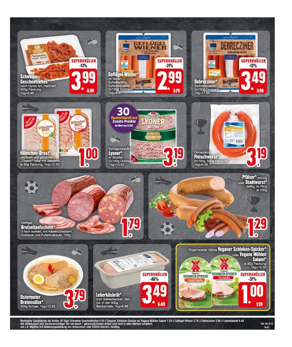 Edeka Prospekt ab Montag - Bayern Süd Seite 15