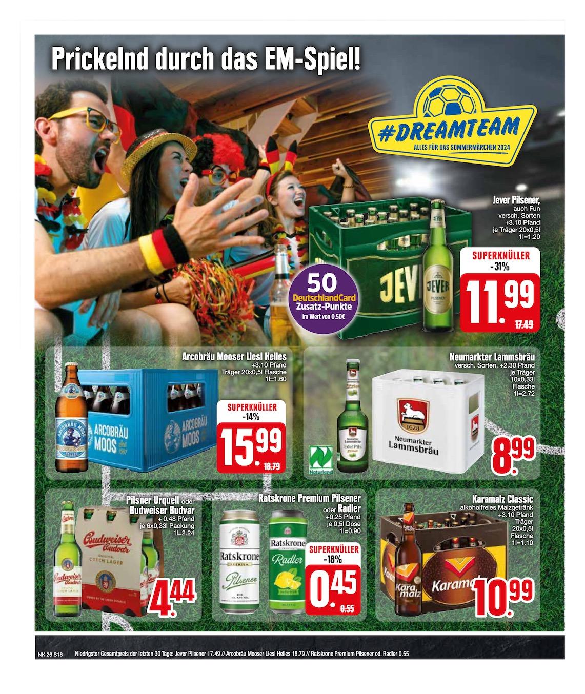 Edeka Prospekt ab Montag - Bayern Süd Seite 18