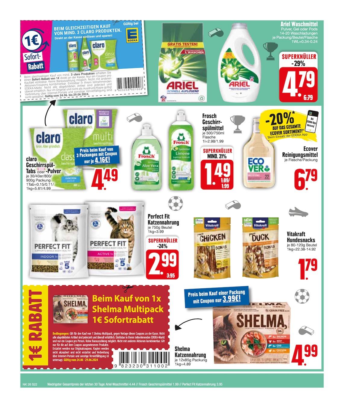 Edeka Prospekt ab Montag - Bayern Süd Seite 22