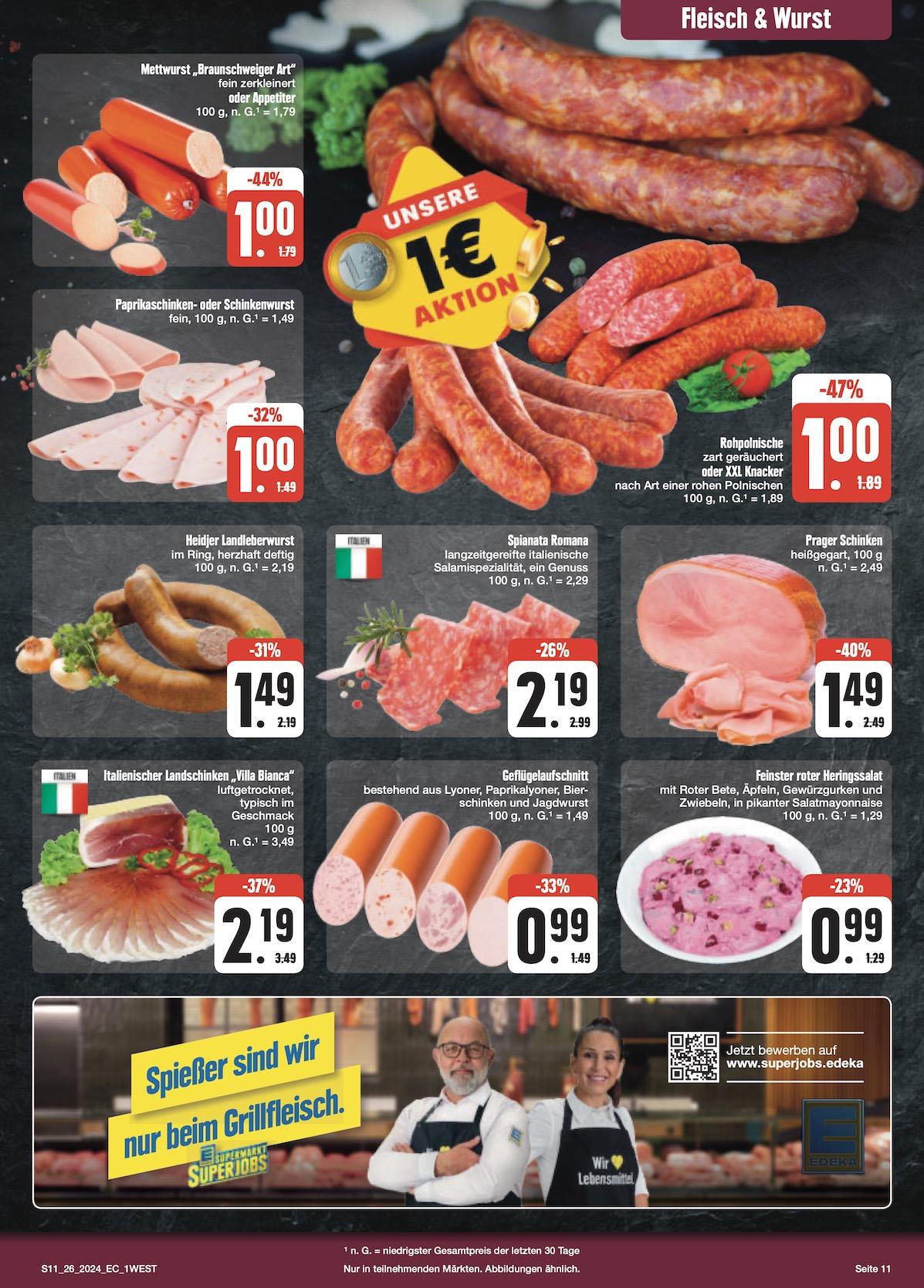 Edeka Prospekt ab Montag - Bayern Nord Seite 11