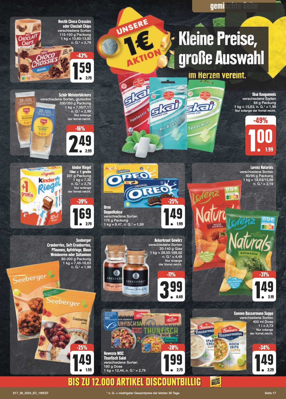 Edeka Prospekt ab Montag - Bayern Nord Seite 17