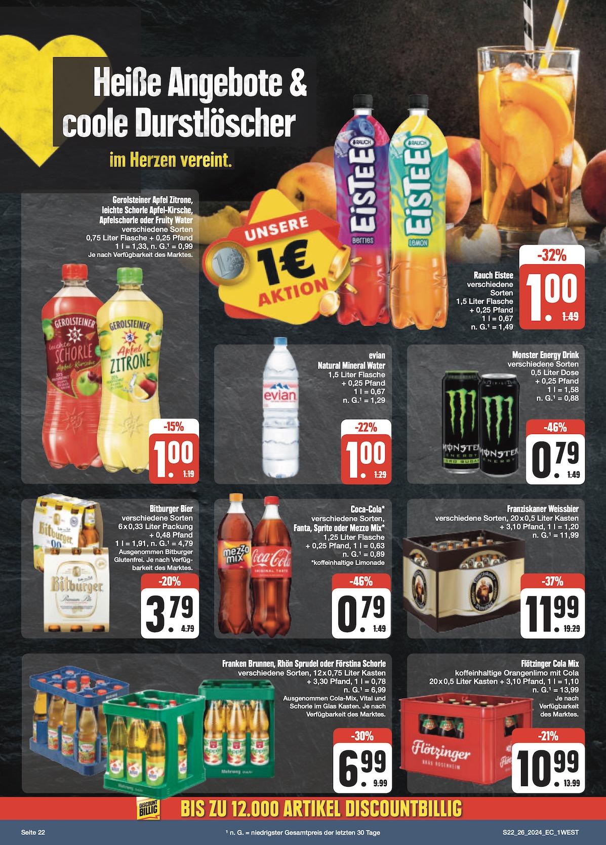 Edeka Prospekt ab Montag - Bayern Nord Seite 22