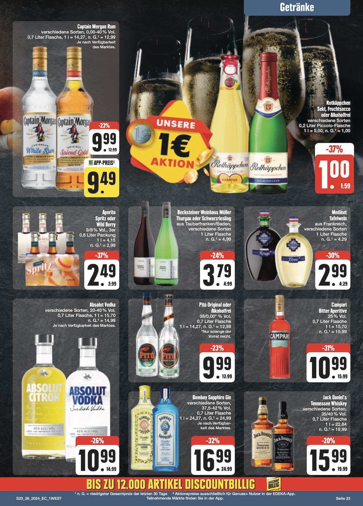 Edeka Prospekt ab Montag - Bayern Nord Seite 23