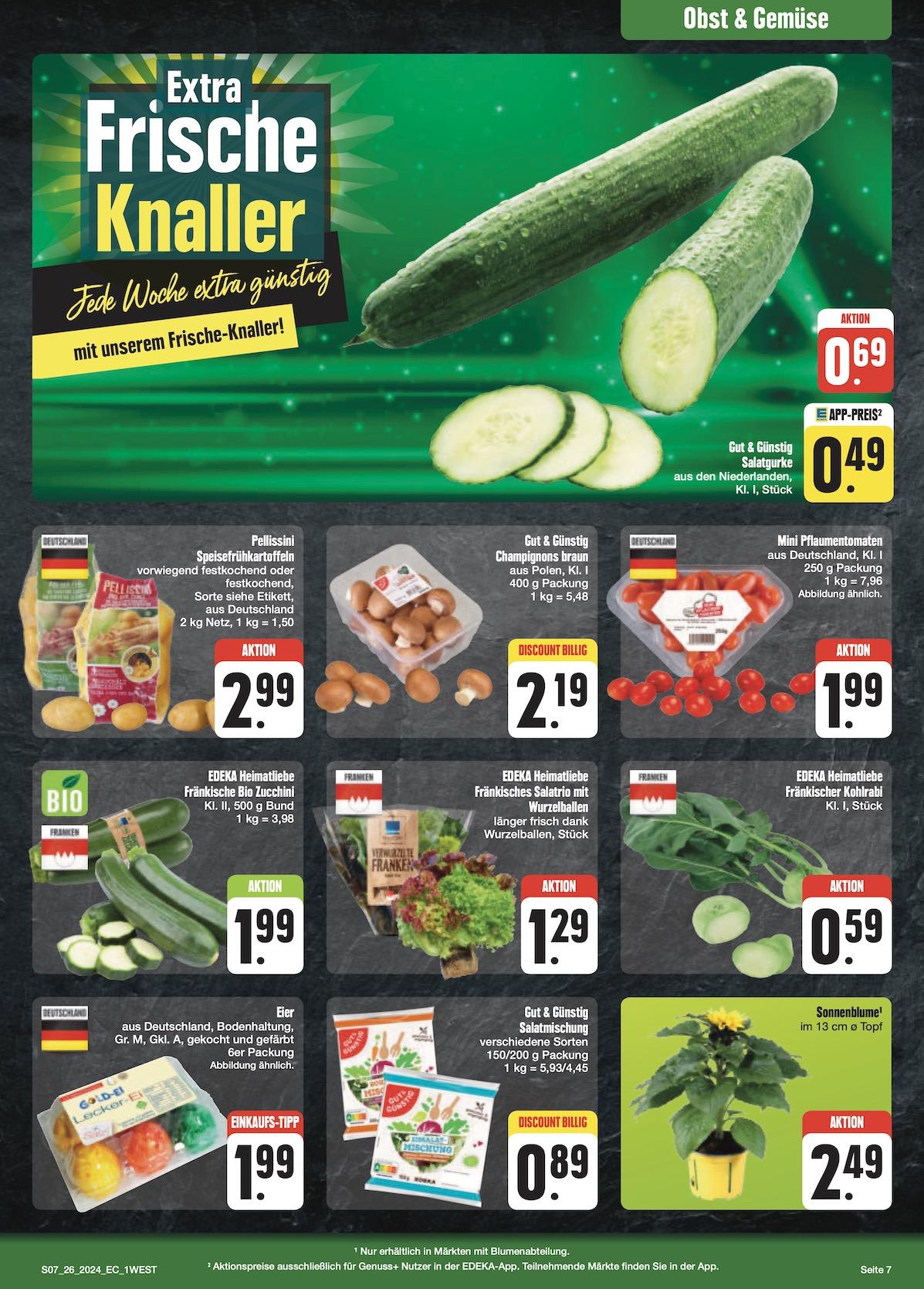 Edeka Prospekt ab Montag - Bayern Nord Seite 7