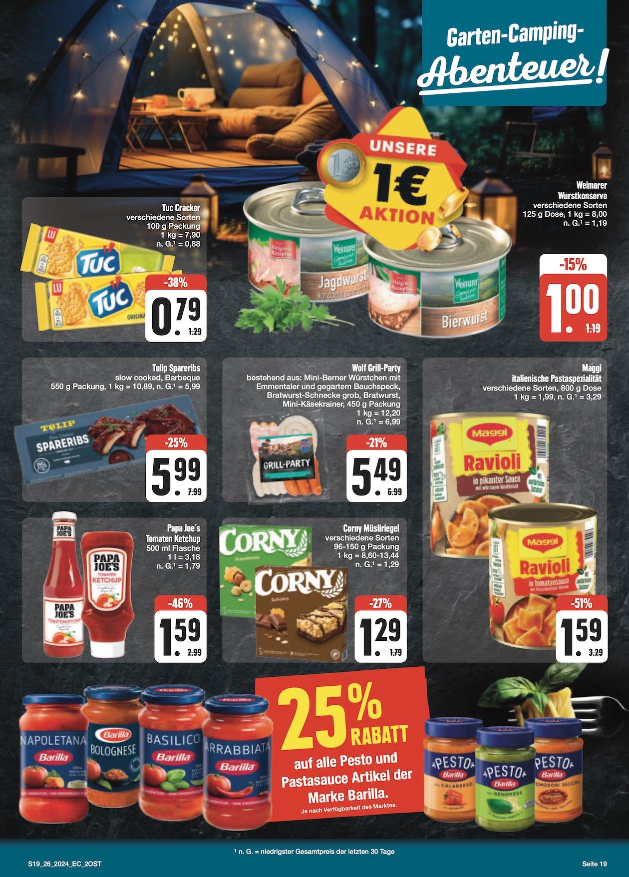 Edeka Prospekt ab Montag - Sachsen Seite 19