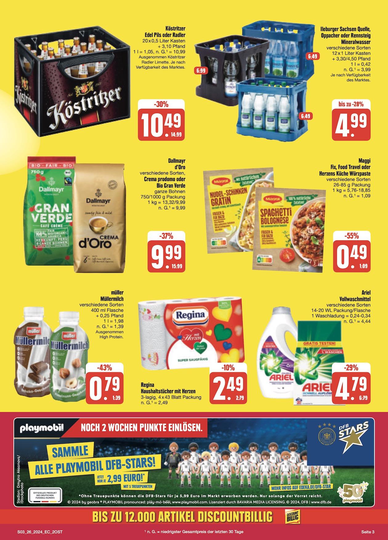 Edeka Prospekt ab Montag - Sachsen Seite 3