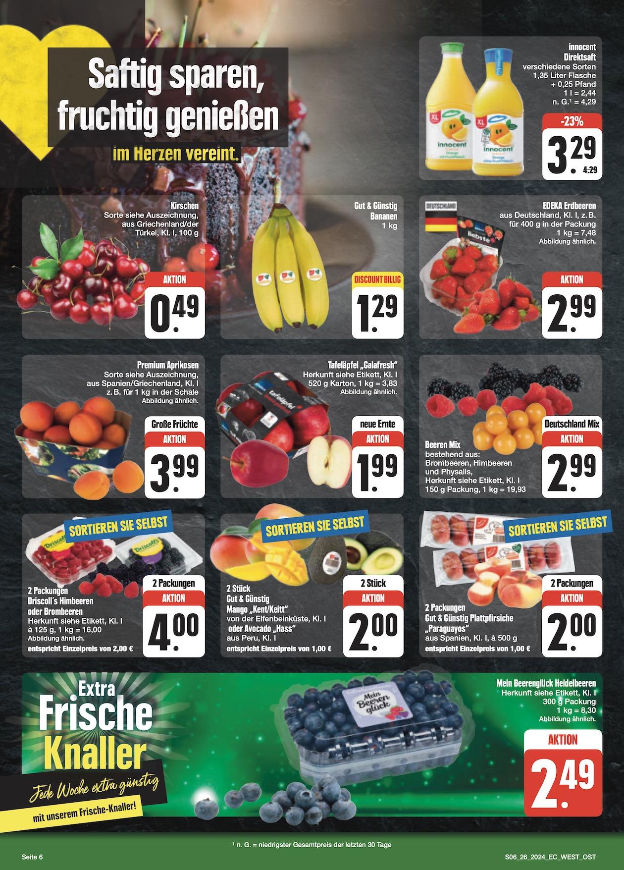 Edeka Prospekt ab Montag - Sachsen Seite 6
