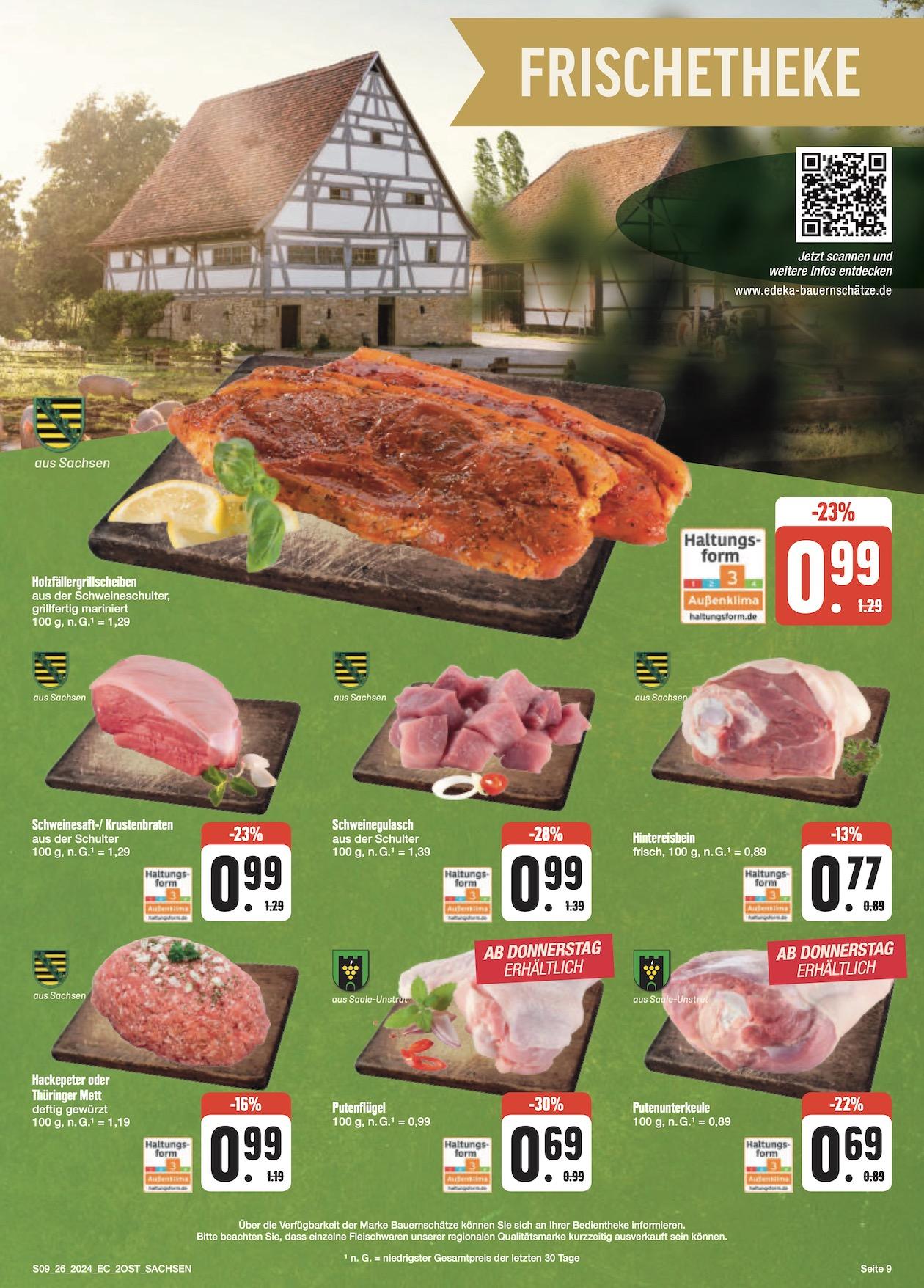 Edeka Prospekt ab Montag - Sachsen Seite 9