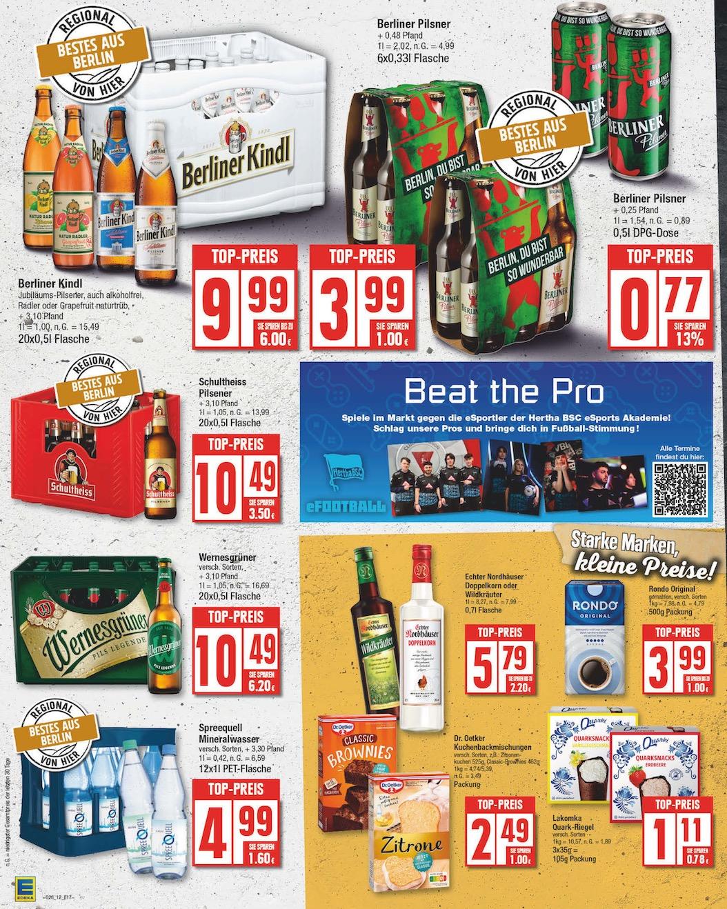 Edeka Prospekt ab Montag - Berlin Seite 12