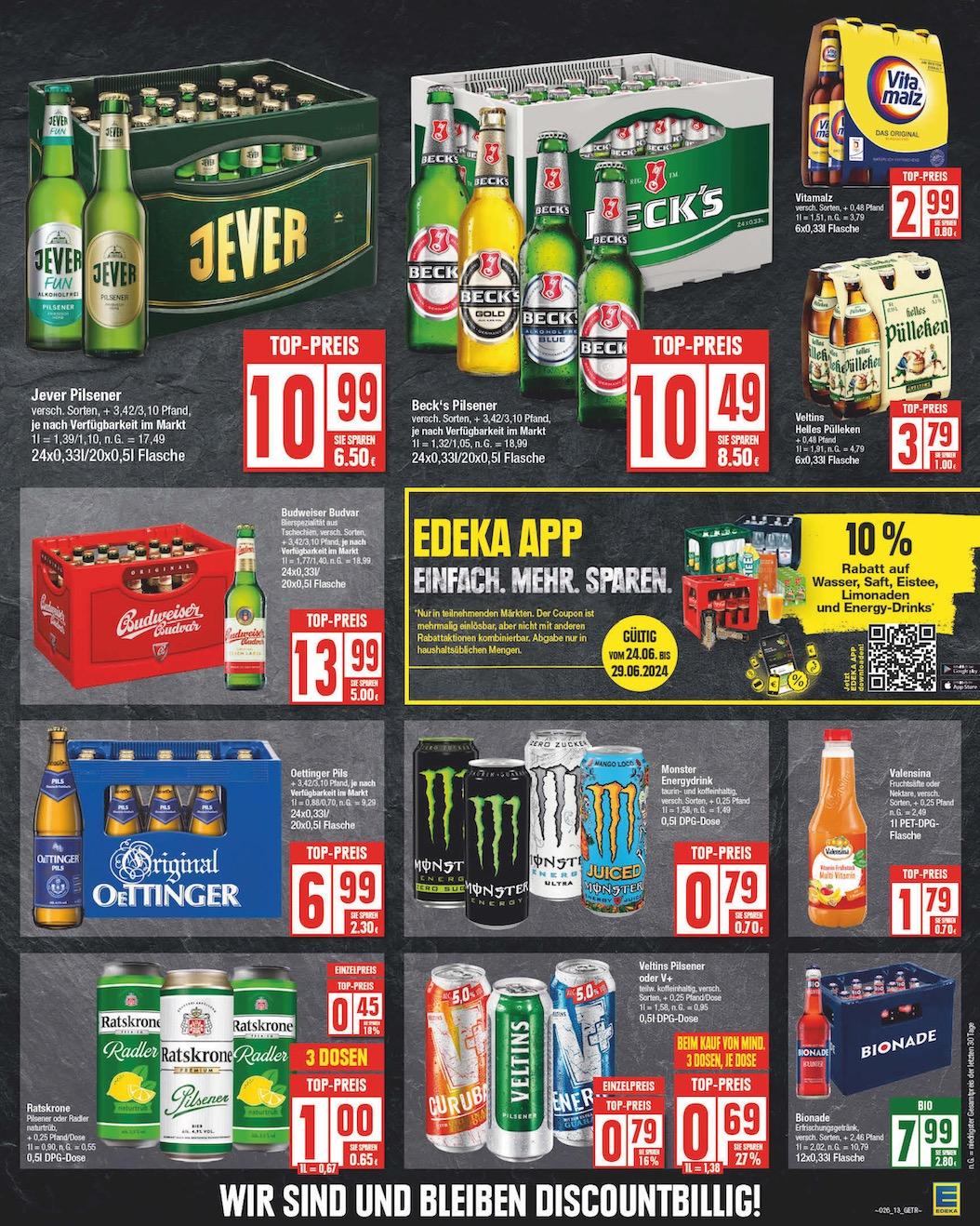 Edeka Prospekt ab Montag - Berlin Seite 13