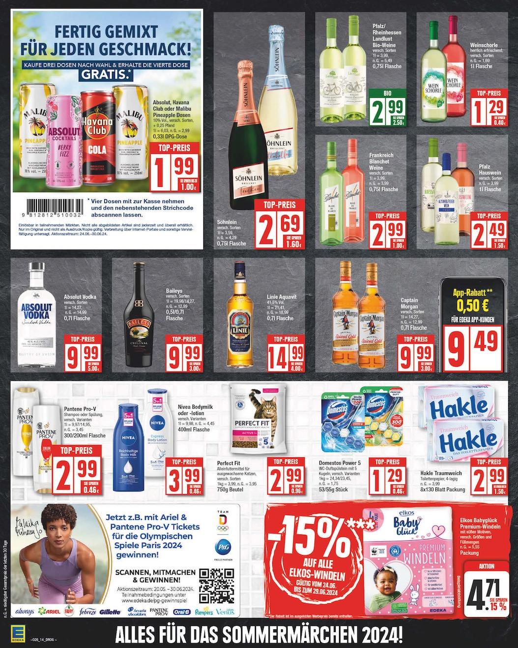 Edeka Prospekt ab Montag - Berlin Seite 14