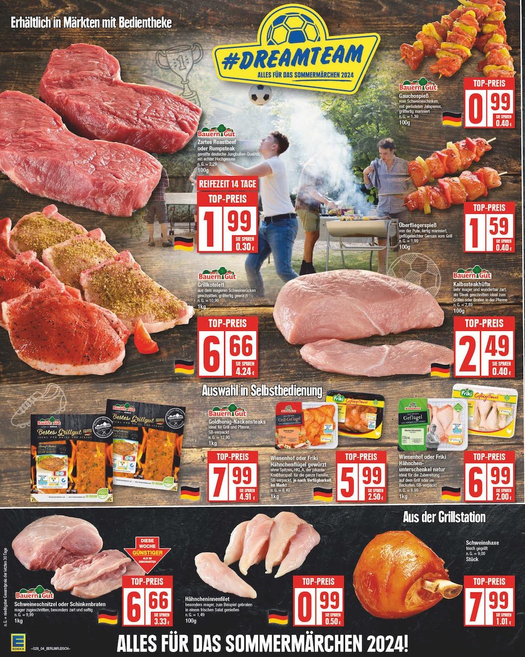 Edeka Prospekt ab Montag - Berlin Seite 4